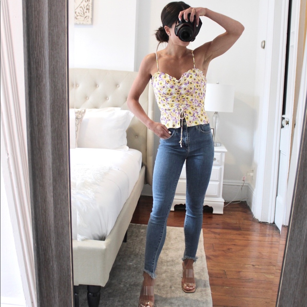 AFRM Corset Tank Top